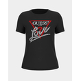 Product GUESS SS CN PEARLS LOVE TRIANGLE TEE WOMEN'S T-SHIRT thumbnail image