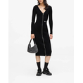 Product KARL LAGERFELD JEANS KLJ ZIP MIDI KNIT DRESS thumbnail image