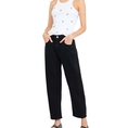 Product LIU JO DENIM_UF5D02_ECS PANT.BOY CULT STRASS WOMEN'S PANTS thumbnail image