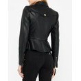Product LIU JO BLACK_CF5C25_GIACCA SLIM FIT LEATHER JACKET WOMEN thumbnail image