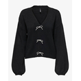 Product ONLY ONLDONNA LS BOW V-NECK KNT thumbnail image