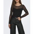 Product ONLY ONLHEART-BECKI L/S MIX TOP WVN thumbnail image