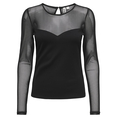 Product ONLY ONLHEART-BECKI L/S MIX TOP WVN thumbnail image