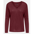 Product ONLY ONLHENRIETTA L/S V-NECK SHINE TOP JRS thumbnail image