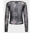 Product ONLY ONLKAYA LIFE LS RUCHING MESH TOP WVN thumbnail image