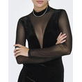 Product ONLY ONLSMOOTH L/S MESH MIX SHORT DRESS JRS thumbnail image