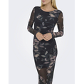 Product ONLY ONLKAYA LIFE LS MIDI MESH DRESS WVN thumbnail image
