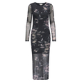Product ONLY ONLKAYA LIFE LS MIDI MESH DRESS WVN thumbnail image