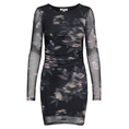 Product ONLY ONLKAYA LIFE LS RUCHING MESH DRESS WVN thumbnail image