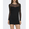 Product ONLY ONLHEART-BECKI L/S MIX BODYCONDRESS WVN thumbnail image