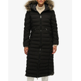 Product SUPERDRY D2 OVIN FUJI FAUX FUR HOODED LONGLINE JACKET WOMEN thumbnail image