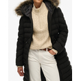 Product SUPERDRY D2 OVIN FUJI FAUX FUR HOODED LONGLINE JACKET WOMEN thumbnail image