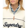Product SUPERDRY D2 SDSW COUNTRY CLUB LOOSE 1/4 ZIP SWEATSHIRT WOMEN thumbnail image