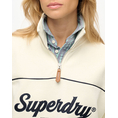 Product SUPERDRY D2 SDSW COUNTRY CLUB LOOSE 1/4 ZIP SWEATSHIRT WOMEN thumbnail image