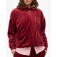 Product SUPERDRY D1 SDSW COUNTRY CLUB VELOUR ZIPHOOD SWEATSHIRT WOMEN thumbnail image