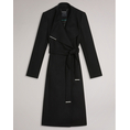 Product TED BAKER ROSE Mid Length Belted Wool Wrap Coat thumbnail image