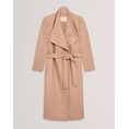Product TED BAKER ROSE Mid Length Belted Wool Wrap Coat thumbnail image