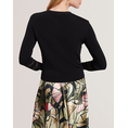 Product TED BAKER CALYAA Knit Cardigan With Invisible Yarn Panels thumbnail image