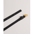 Product TED BAKER ROOSSI Leather Belt with Rose Hardware thumbnail image