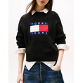 Product TOMMY JEANS TJW MELANGE FLAG SWEATER RIB EXT thumbnail image