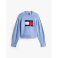 Product TOMMY JEANS TJW MELANGE FLAG SWEATER RIB EXT thumbnail image