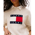 Product TOMMY JEANS TJW MELANGE FLAG SWEATER RIB EXT thumbnail image