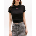 Product TOMMY JEANS TJW SLIM SCRIPT LABEL SS TEE EXT thumbnail image