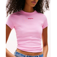 Product TOMMY JEANS TJW SLIM SCRIPT LABEL SS TEE EXT thumbnail image