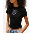 Product TOMMY JEANS TJW SLIM SH HEART TEE thumbnail image