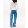 Product TOMMY JEANS TJW SLIM HENLEY WAFFLE LS thumbnail image