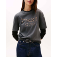 Product TOMMY JEANS TJW BXY LEOPARD VARSITY TEE thumbnail image