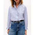 Product TOMMY HILFIGER POPLIN RUFFLE SHIRT thumbnail image