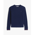 Product TOMMY HILFIGER CO CABLE C-NK LS SWEATER thumbnail image