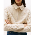 Product TOMMY HILFIGER SOFT WOOL CABLE 1/2 ZIP LS SWT thumbnail image