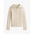 Product TOMMY HILFIGER SOFT WOOL CABLE 1/2 ZIP LS SWT thumbnail image