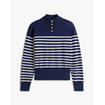 Product TOMMY HILFIGER CO JERSEY GOLD BTN MOCK-NK SWT thumbnail image