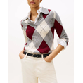 Product TOMMY HILFIGER CO ARGYLE POLO-NK SWEATER thumbnail image