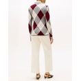 Product TOMMY HILFIGER CO ARGYLE POLO-NK SWEATER thumbnail image
