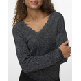 Product VERO MODA VMNEWLEX SHINE DOUBLE LS V-NECK PULL. thumbnail image