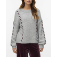 Product VERO MODA VMILINA LS O-NECK HANDSTITCH PULLOVER thumbnail image