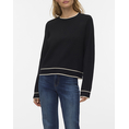 Product VERO MODA VMGOLD LS O-NECK DOUBLE CONTRAST PULL thumbnail image