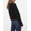 Product VERO MODA VMGOLD LS O-NECK DOUBLE CONTRAST PULL thumbnail image