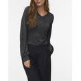 Product VERO MODA VMILONA LS V-NECK BUTTON PULLOVER BOO thumbnail image