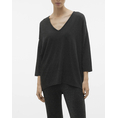 Product VERO MODA VMKANVA 3/4 V-NECK TOP JRS GA thumbnail image