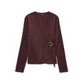 Product VERO MODA VMLOUISA LS V-NECK WRAP TOP JRS GA thumbnail image