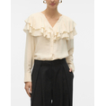 Product VERO MODA VMLIZZI LS FLOUNCE TOP WVN GA thumbnail image