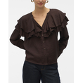 Product VERO MODA VMLIZZI LS FLOUNCE TOP WVN GA thumbnail image