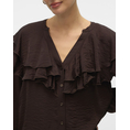 Product VERO MODA VMLIZZI LS FLOUNCE TOP WVN GA thumbnail image