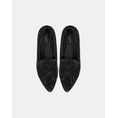 Product MIGATO VELVET SHOES WITH DECOR. RHINESTONE BLACK thumbnail image