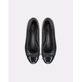 Product MIGATO MATTE SHOES PATENT LEATHER, EMBOSSED WITH BOW BLACK thumbnail image